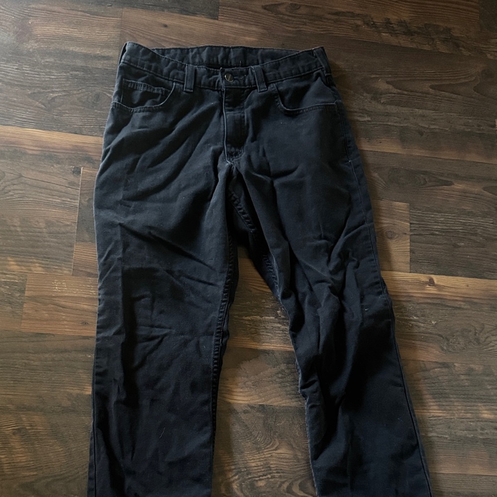 Kids Men’s Black Carthartt Jeans